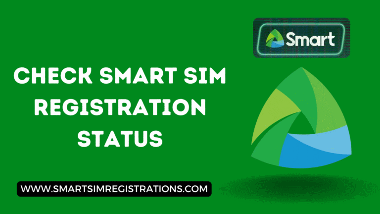Check Smart SIM Registration Status