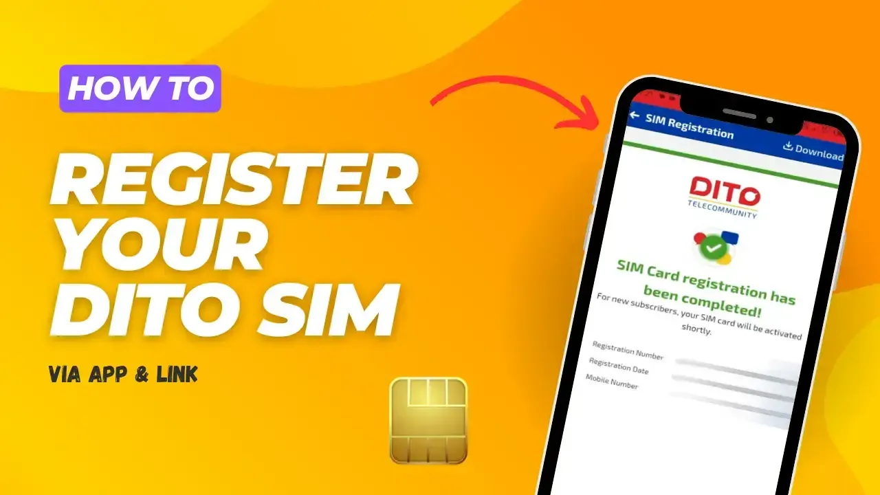 DITO SIM Registration via Official Website