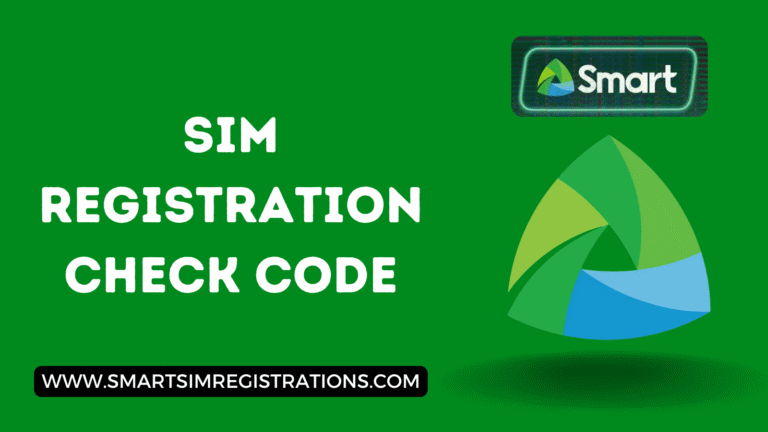 SIM Registration Check Code